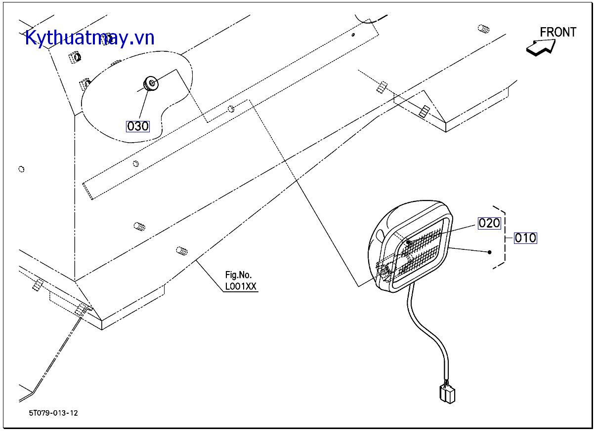 Đèn tác nghiệp (Phễu nạp liệu)